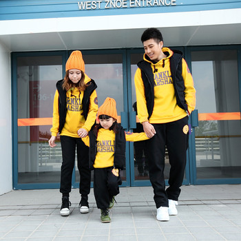 亲子装 秋装2013款 套装<em>马甲</em> 母子装 母女装 童