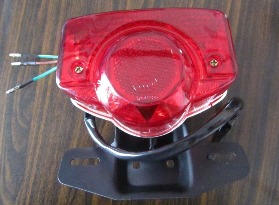 老农摩托车配件 嘉陵70 JH70 刹车灯总成 复古