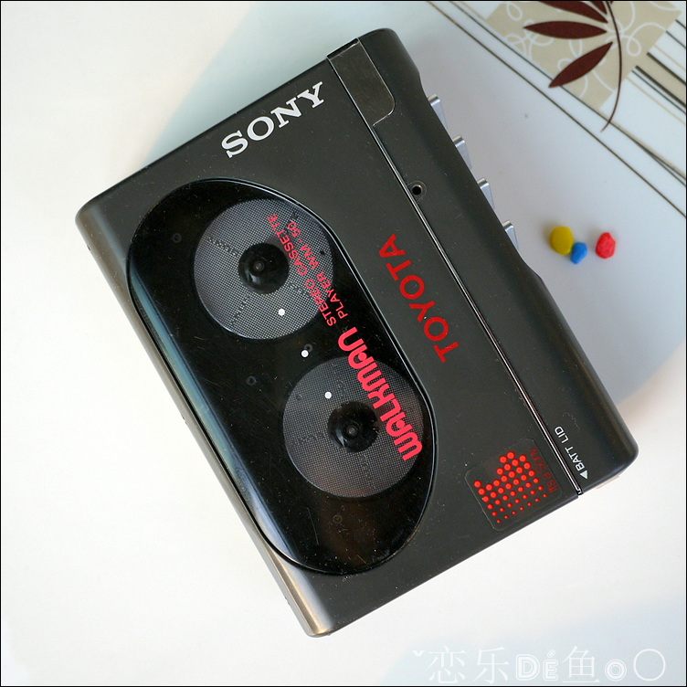 索尼Sony早期磁带机 经典工艺 WM-50 故障品