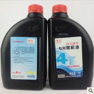 摩托车 钱江黑机油SG10W-40 1升 绝对原厂冬