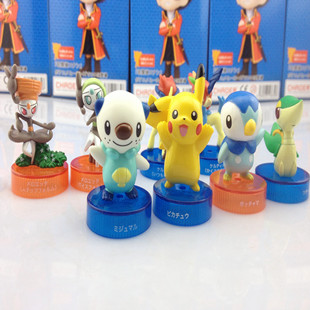 漫神奇宝贝手办皮卡丘 波加曼 草藤蛇 海獭球等