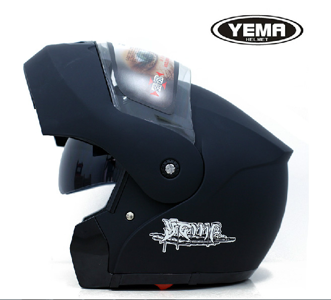 正品野马截面盔 摩托车电动车头盔跑盔全盔 双