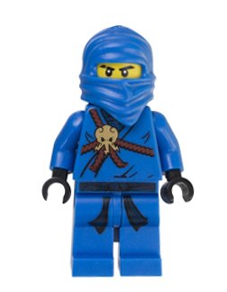 乐高幻影忍者公仔 蓝色忍者杰模型 lego ninjago jay 美国原装