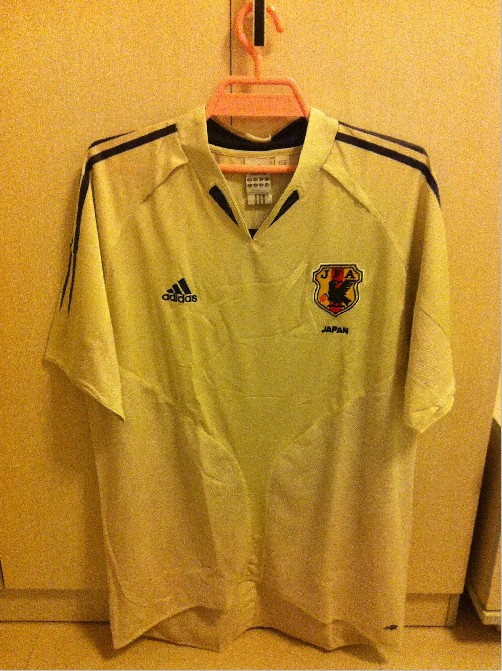 日本国家足球队04\/05年球衣队服国际球迷版 L