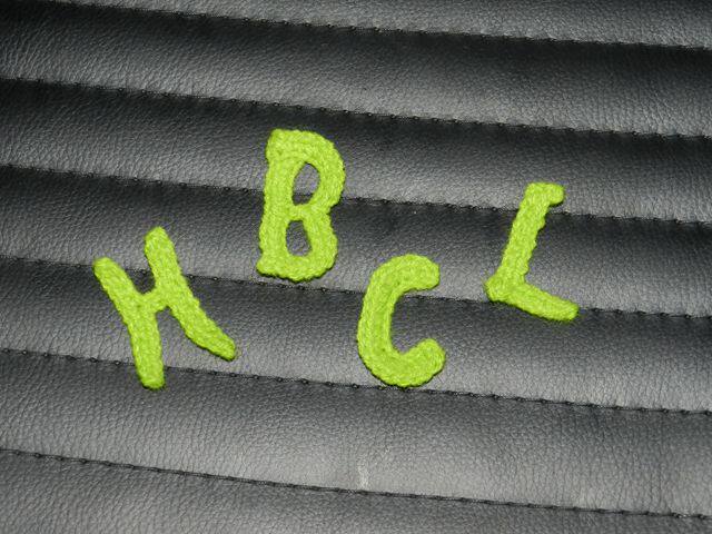 毛线手工<em>编织英文字母</em>儿童<em>毛衣</em>装饰辅料配件服