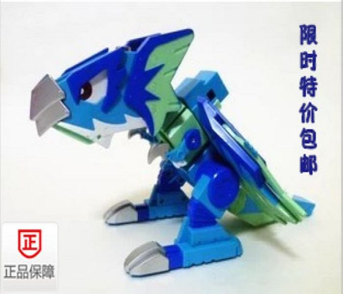 正版灵动万代BANDAI玩具钥匙机器人玩具合体变形疾走暴龙兽第二代|一淘网优惠购|购就省钱