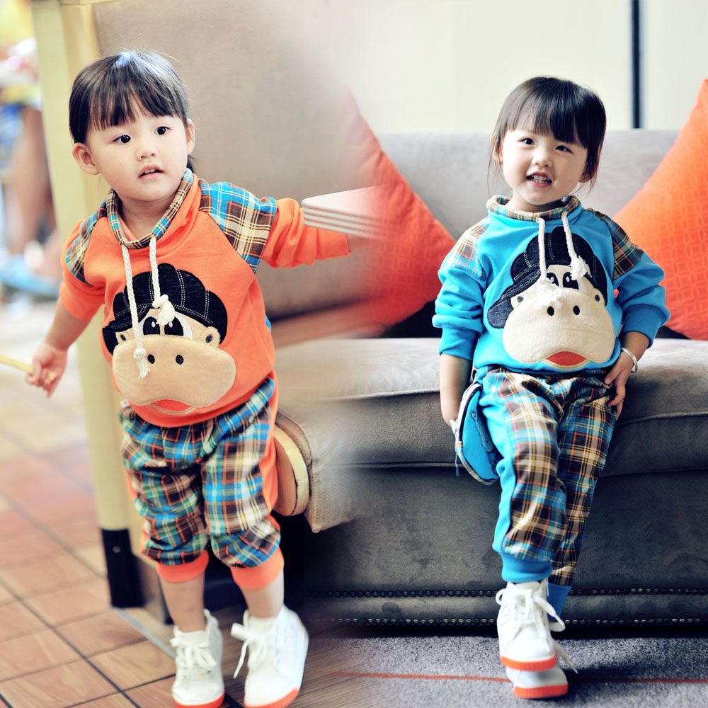 小女孩衣服童装<em>女童套装</em>秋装<em>3岁</em>宝宝衣服儿童