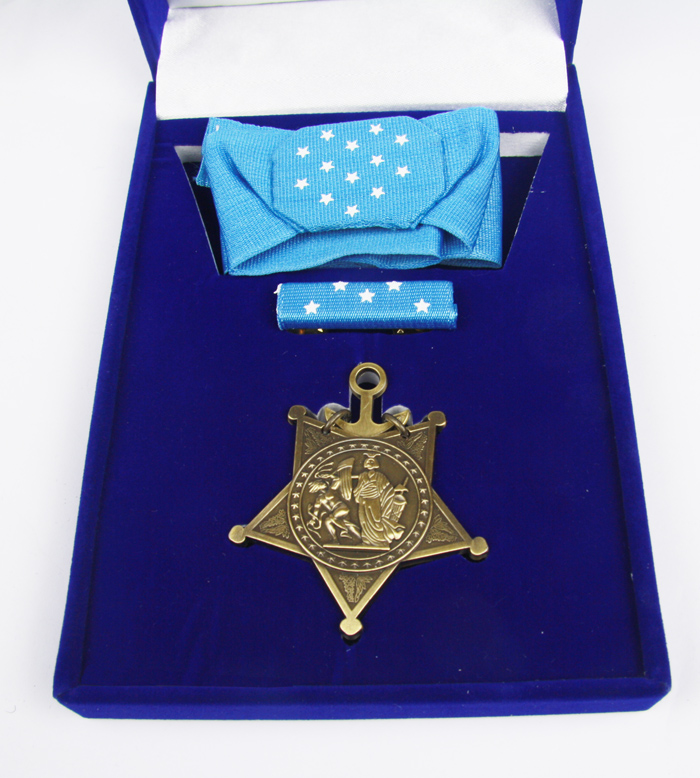 美国金属徽章 美国国会荣誉勋章 海军荣誉金属徽章