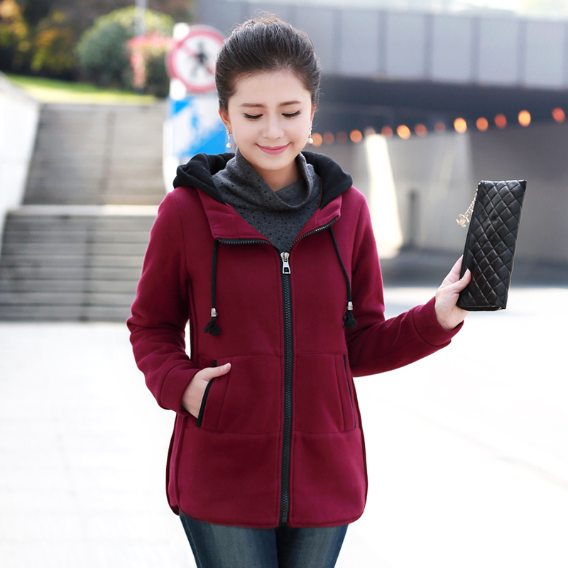 2013冬装新款正品中年女装大码外套40岁加绒