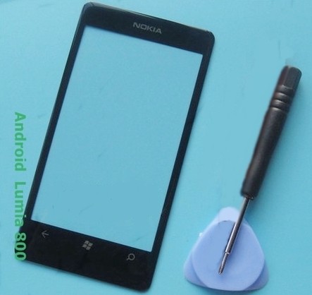 全新原装诺基亚手机屏Lumia 800 换外屏玻璃送