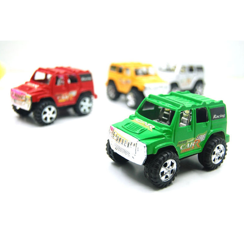 儿童塑料益智小玩具 汽车总动员 回力汽车模型