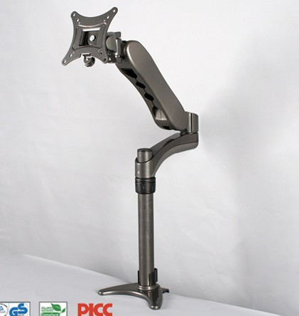 XD600A 高度自由升降台式电脑桌面 旋转液晶