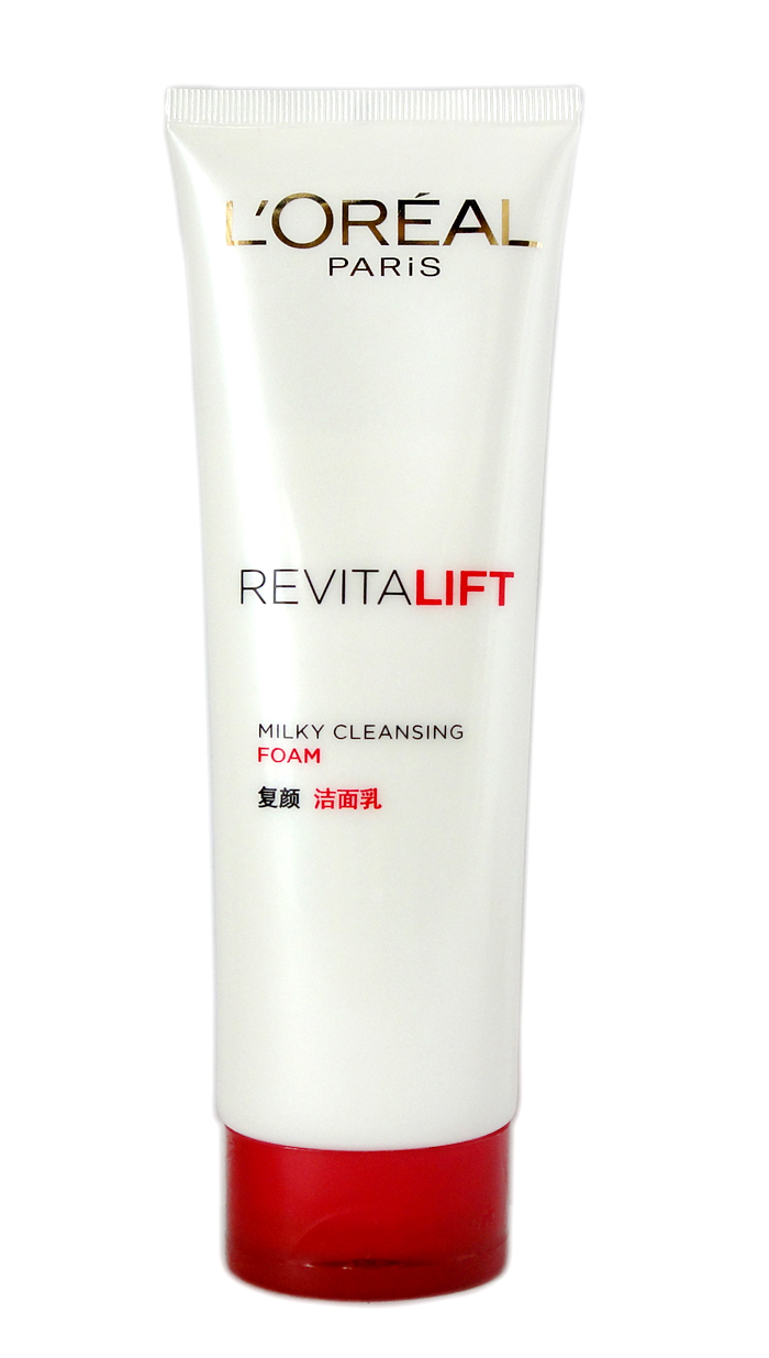loreal欧莱雅复颜提拉紧致抗皱洁面乳女士美白补水深层清洁洗面奶