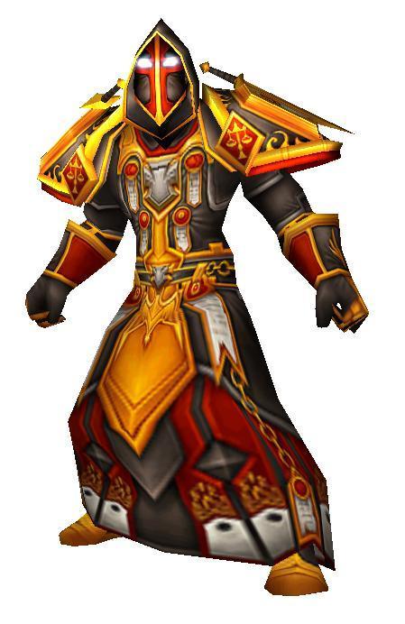 【熊熊】魔兽世界/wow-t2审判套圣骑士 纸模型/纸娃娃