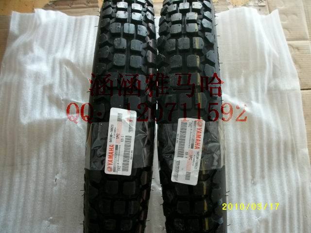 雅马哈YBR125G天剑越野版原装正新前\/后轮胎