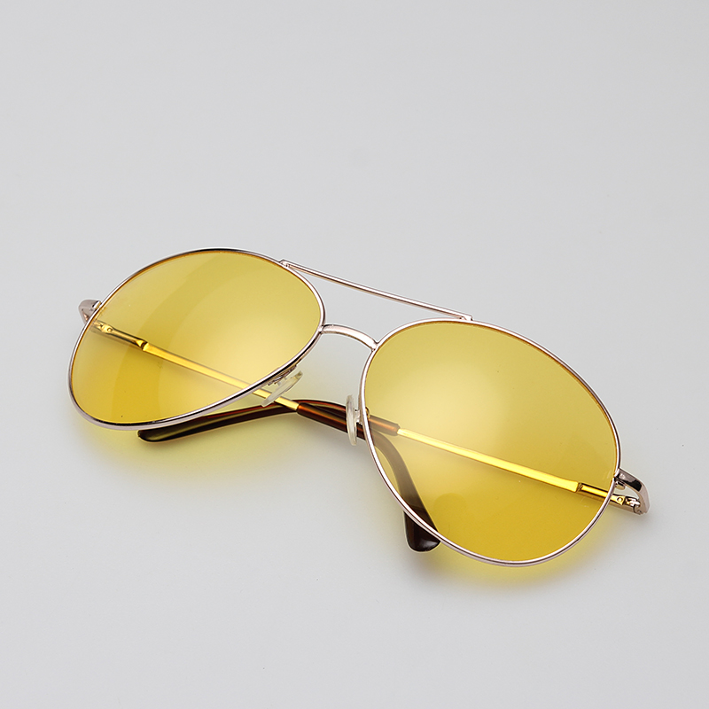 司机夜视镜 晚上开车防大灯防炫目黄色增镜片