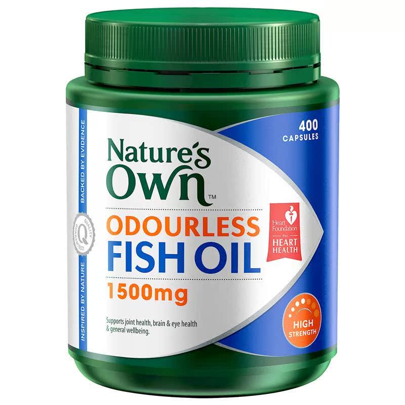澳洲直邮Nature&rsquo;s own Odourless Fish Oil 15