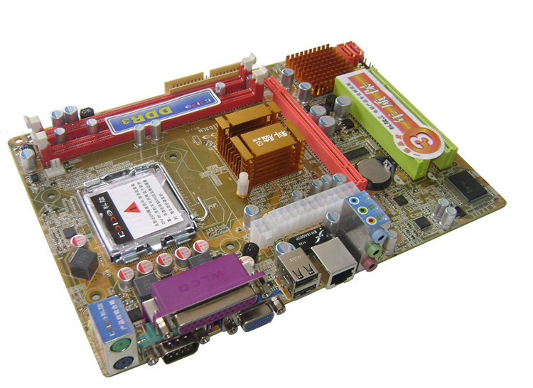 全固态 科脑G41D3LM G41全集成 支持DDR3 