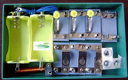 开学特价【初中物理电学】J239电流实验盒 简