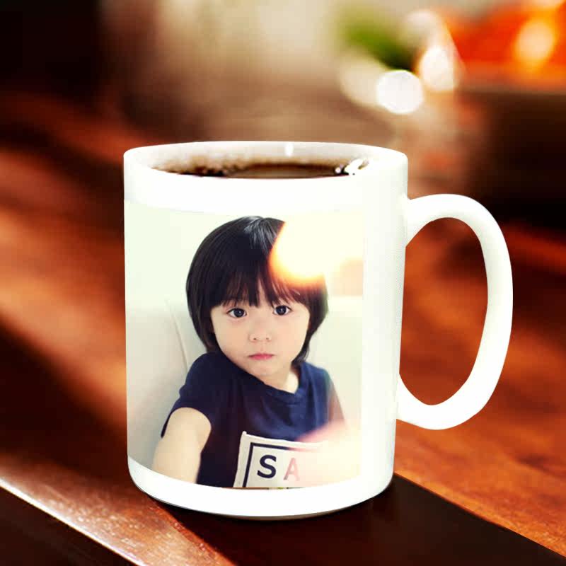 虎彩 个性<em>马克杯</em>定制 生日礼物<em>制作</em>DIY水杯 印