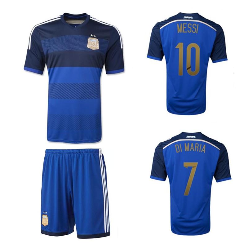 14-15赛季 阿根廷客场足球服 阿根廷短袖足球
