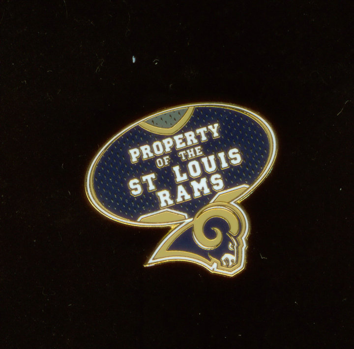 NFL圣路易斯公羊橄榄球队纪念徽章(PIN)|一淘
