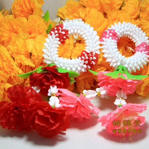 蝴蝶堂供佛用品泰国佛牌供奉花串还愿拜佛仿真