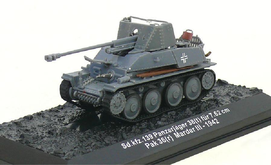 [现货]1:72 AMER模型 二战德国 黄鼠狼3 自行火