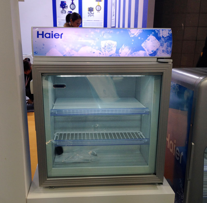 海尔迷你冰淇淋冰柜柜SD-55A商用 冷冻展示柜