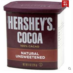 美国进口原装100%可可粉好时顶级特黑可可粉