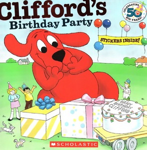 英文原版 Clifford's Birthday Party 大红狗 Big R