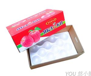 烟台苹果包装纸箱15斤双层扣盒水果礼品盒24