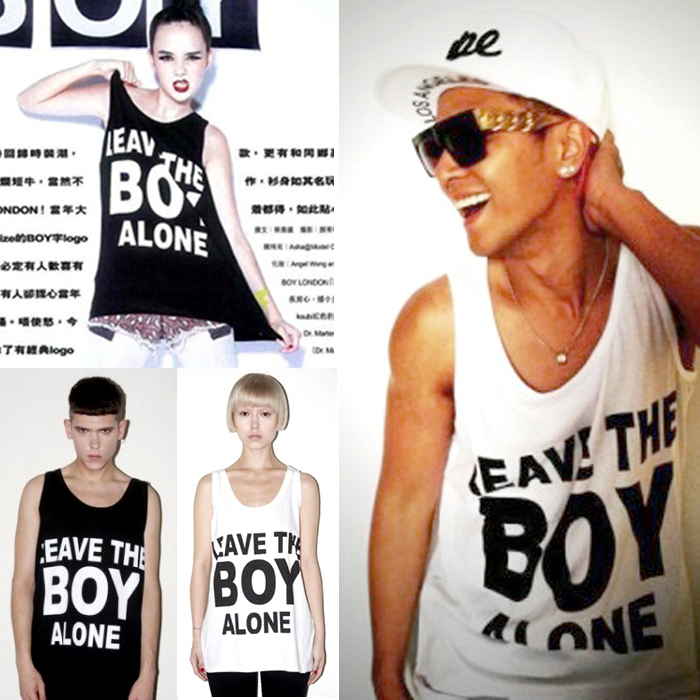 2013权志龙夏装短袖 LEAVE THE BOY ALON