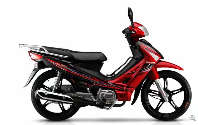 豪爵 铃木 弯梁车 喜运运动版hj110-2c 实体店销售
