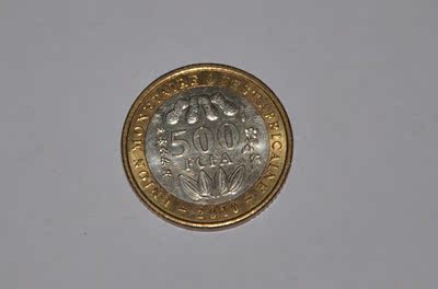 【非洲】全新 500 西非法郎 新版外国硬币 钱币