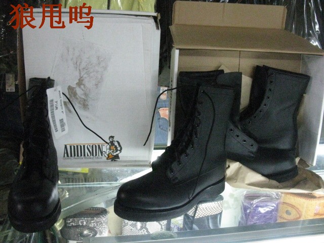 美国公发海军航空兵ADDISON爱迪生军靴 黑色