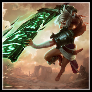 lol 英雄联盟 放逐之刃 锐雯 兔女郎 瑞文永久 半