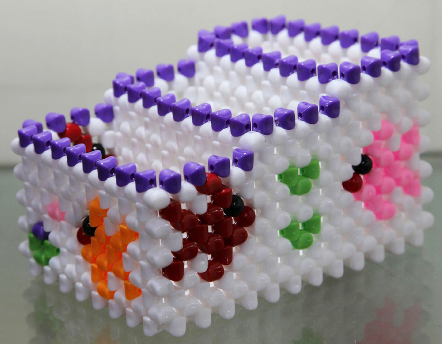 遥控器盒子多用家居收纳盒子 串珠摆饰品 手工