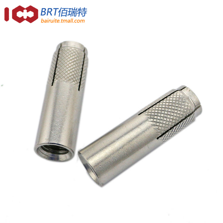 国标顶爆内膨胀管内爆壁虎平爆螺丝《不锈钢3