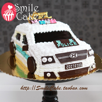 SmileCake 北京生日蛋糕 创意个性汽车蛋糕 1