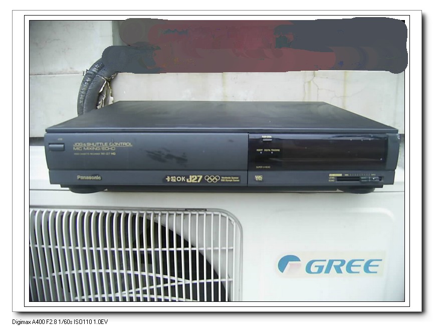 原装二手松下磁带式录像机VHS磁带放影放象