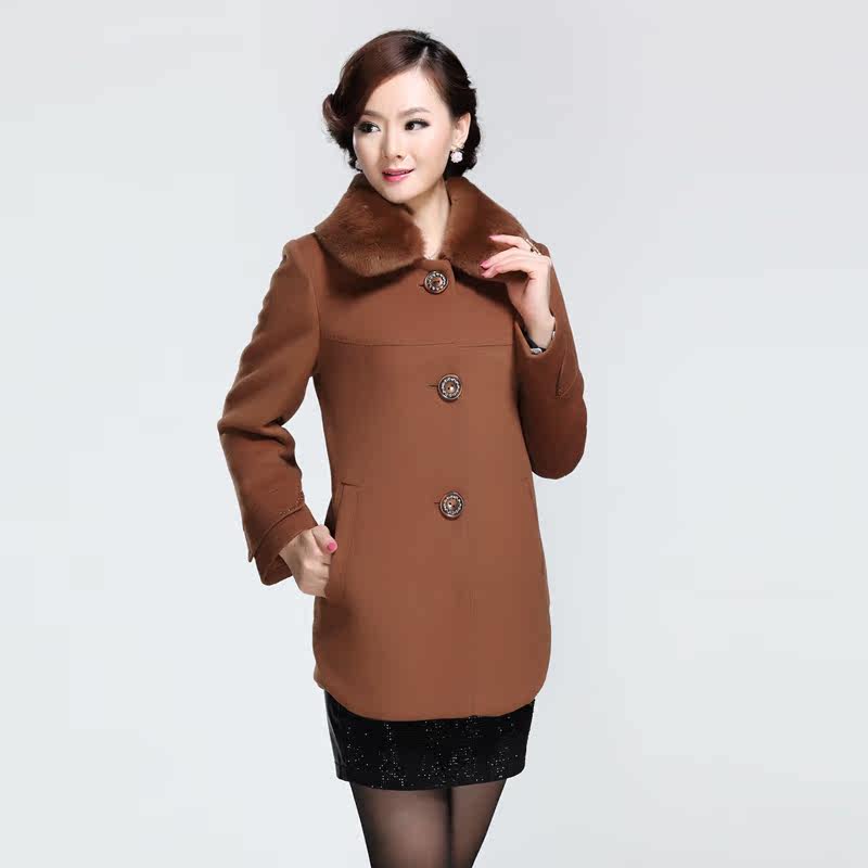 <em>哥弟</em>秋装<em>风衣</em>2013新款冬翻领中长款 <em>女装 官方</em>