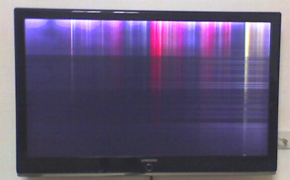 大屏幕液晶电视机屏幕黑\/白\/花屏、亮线、偏色