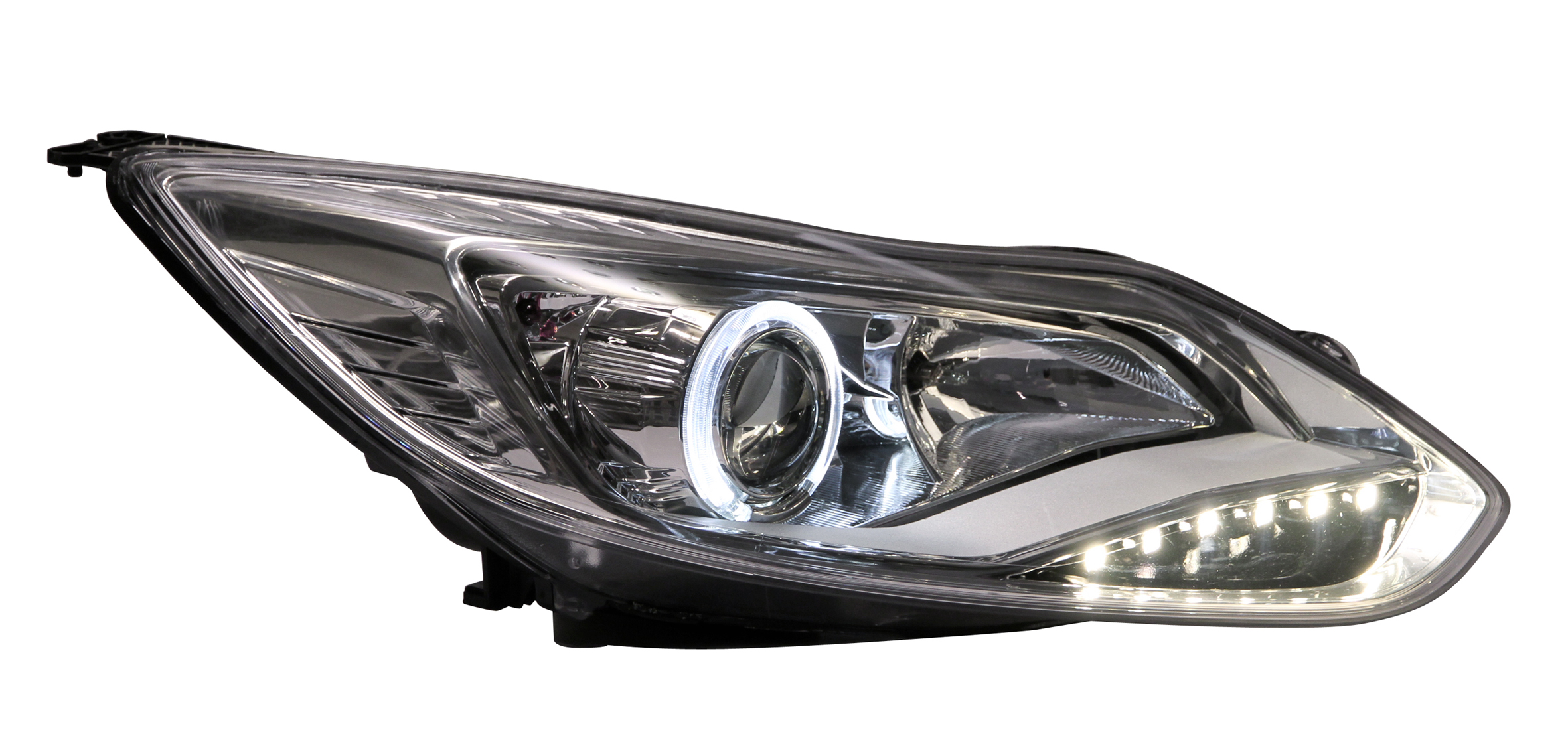 福特09 经典款 12款福克斯大灯总成 金华达一体