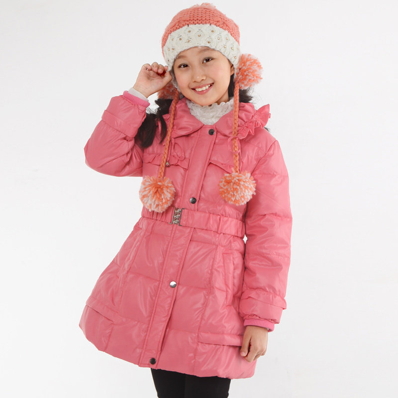韩版中大女童风雪衣小<em>学生女孩</em>冬季棉<em>外套</em>羽绒