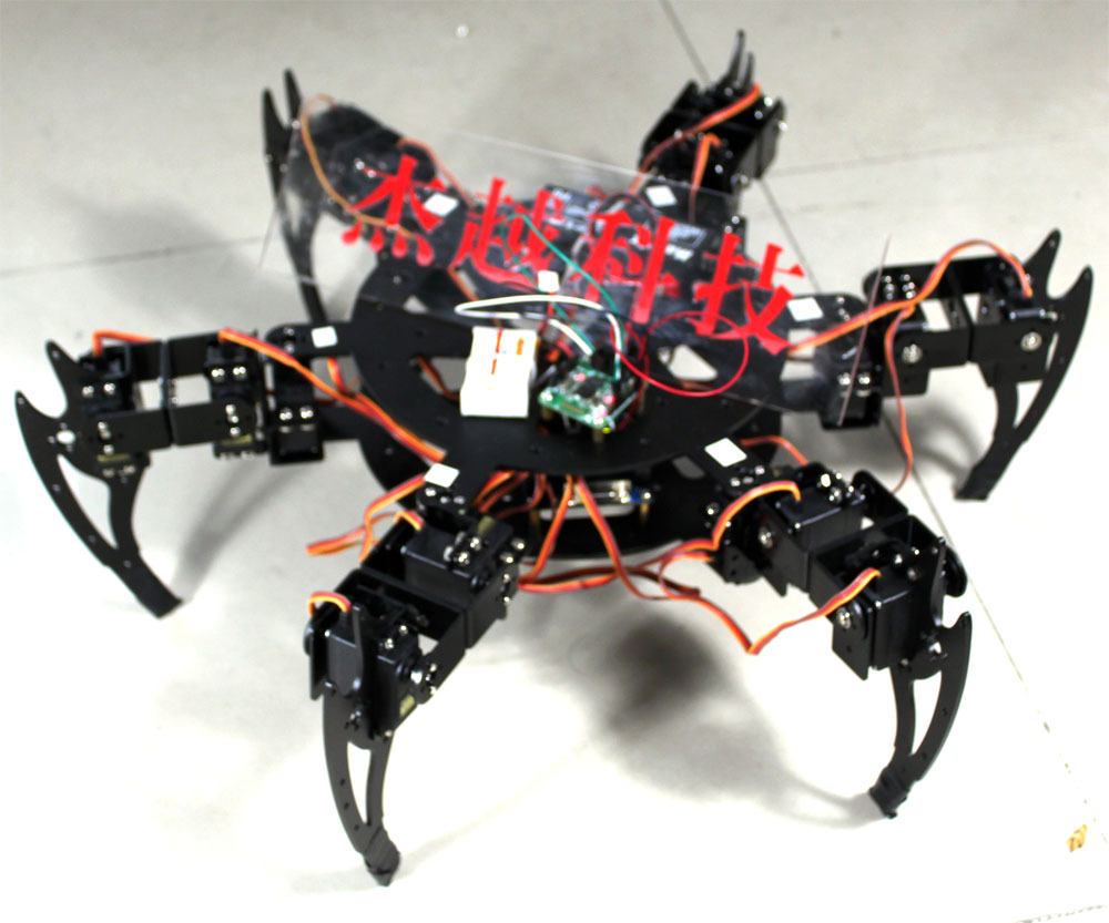 机器人套件 双足机器智力玩具人 六足 蜘蛛机器