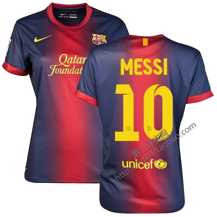 女版清仓!12-13巴塞罗那-巴萨球衣!正品主场足