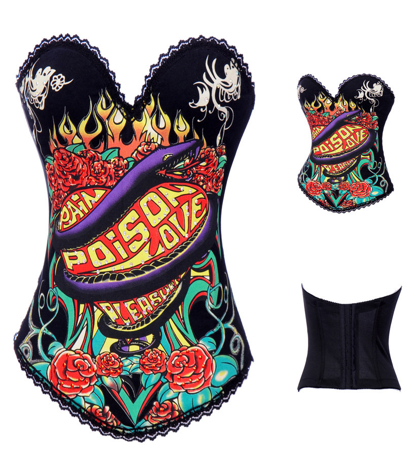 促销个性宫廷塑身衣<em>马甲</em> 束腰束胸<em>短款瘦身</em>衣