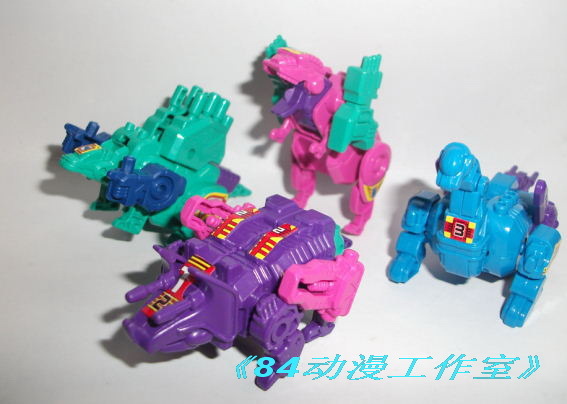 祖国版变形金刚恐龙战队勇者4合1迷你组合|一
