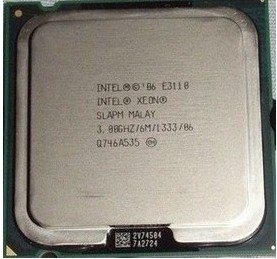 Intel\/英特尔 xeon E3110 CPU 保修一年有EO 3